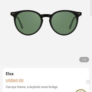 TIJN Elsa Black Sunglasses